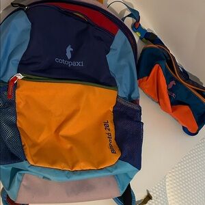 cotopaxi  Botegá 20L bluebackpack with fanny pack